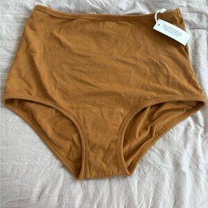 ARQ toffee high rise brief. NWT